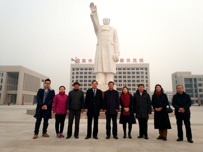 滨州职业学院工会党支部到滨州市高级技工学校学习考察