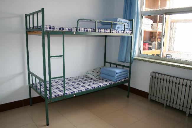 我的宿舍有我的性格——干净、利落、整齐划一